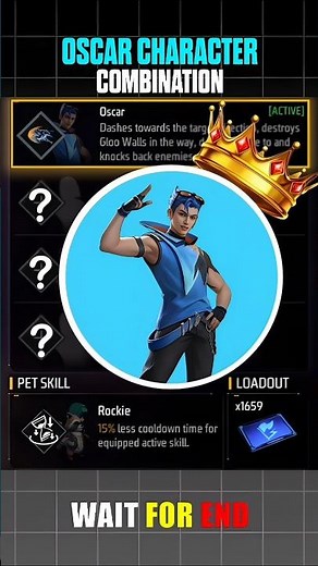 Oscar Character Combination | Oscar Character Ability | Combo Oscar