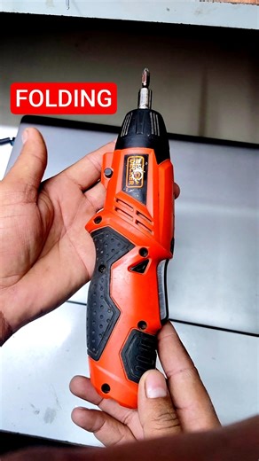 Black and Decker folding screw driver mini #powertools #cordlessdrill #dewalt #tools #drill #makita
