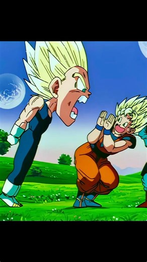 Goku angers Vegeta by offering a picture of Bulma #dragonballz #dbz #dragonballsuper