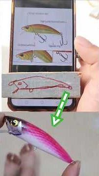 cách làm mồi câu lure bằng gỗ tại nhà #diyfishing #baitfishing #cagiacaulure