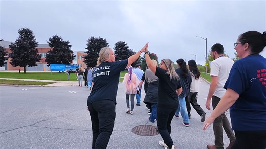 Simcoe County School Board | Staff make a lasting impact in their school community🏫❤️ At Nantyr Shores Secondary School, staff dedication was evident during the Terry... | Instagram