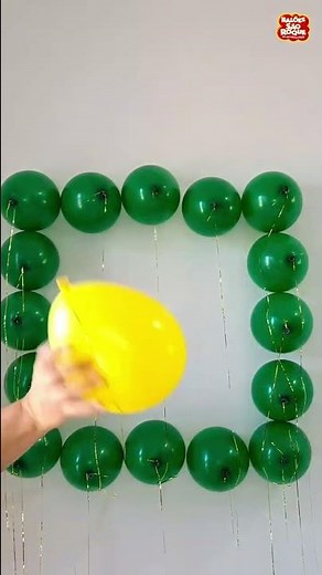 Aprenda uma decoração de balões de teto perfeita para Copa! Assista o vídeo agora 🇧🇷