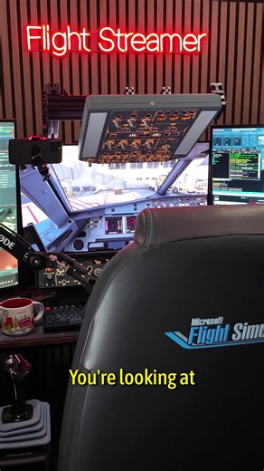 A true 1:1 Airbus sidestick replica for the MOZA AB9 base? Yes please. 🕹️✈️ Unboxing and setting up the Sim Workshop S3X. Watch the full review and MSFS 2024 test flight on my YouTube channel! ➡️ @flightstreamer (Link in bio!) #flightsim #airbus #msfs2024 #simworkshop #flightsimulator