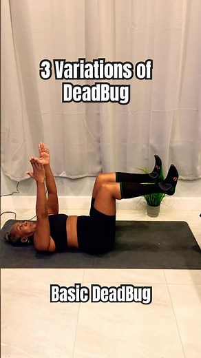 The one stability exercise you should be doing #deadbug