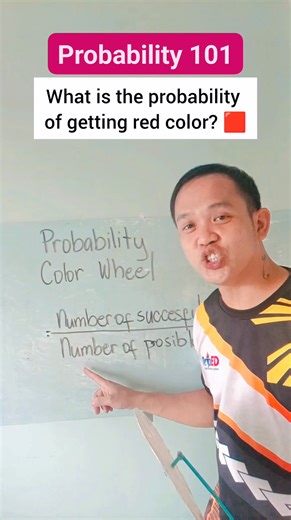 Spin the wheel, chase the odds 🎨💡. What's the probability of landing on RED? #ProbabilitySpin #MathChallenge #ColorWheel #TrickyMath #GuessTheOdds #fblifestyle | Dann Carlo Pizarra Pili