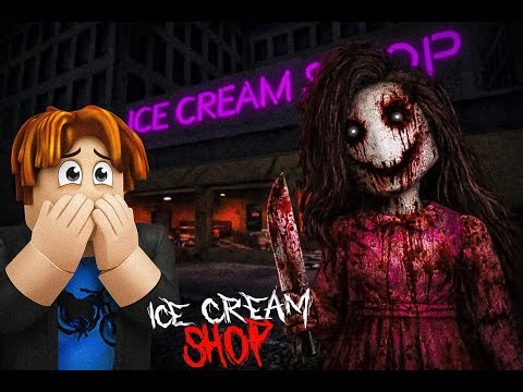 I ESCAPED THE ICE SCREAM SHOP IN ROBLOX | HORROR GAMEPLAY!