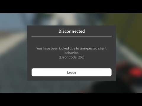 Fix Roblox Error Code 268 You Have Been Kicked Due To Unexpected Client Behavior