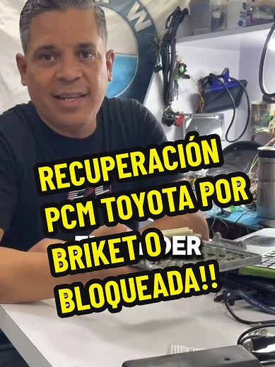 **🚨¿PCMS DE TOYOTA BLOQUEADOS O BRICKEADOS?** 🚨 ¡Tenemos la solución definitiva! 🔧 **Servicio especializado en recuperación de PCMs Toyota**: ✅ **Vía remota**: Reparación rápida sin moverte de tu taller. ✅ **Vía Tealka**: Envíanos la unidad y la devolvemos reprogramada en 24/48h. ⚠️ **Resolvemos:** ▪️ Bloqueos por programación fallida ▪️ PCMs