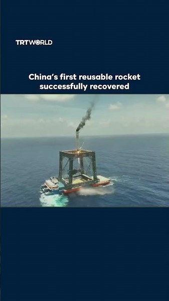 China’s first reusable rocket successfully recovered