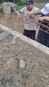 Armex de 12 mm para vigas de arrastre. #albañiles #albañileria👍✅️ | Lucas Alarcón