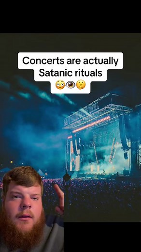 Concerts are actually satanic rituals #satan #rituals #evil #concert #demonic