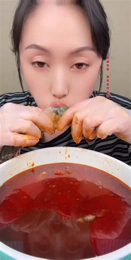 Part 4 Mukbang seafood 🍇🍐🍊#mukbang #chinesefood #asmr | Eat with Boo
