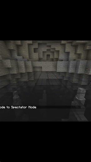 Create a bottomless cave easily #minecraft #minecraftshorts #minecraftfr