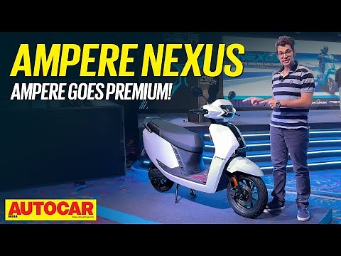 Ampere Nexus walkaround - What makes this electric scooter special? | First Look | @autocarindia1