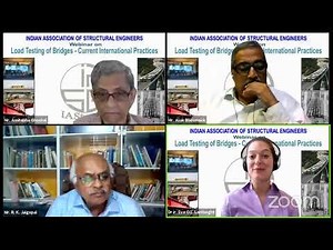 Webinar on Load Testing of Bridges - Current International Practices, 01.09.2021