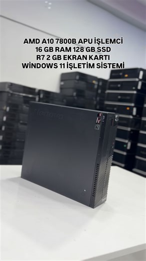 KOC TEKNO | 💻 Masaüstü Bilgisayar – 8.200 TL AMD A10 7800B İşlemci • 16 GB RAM • 128 GB SSD • R7 2 GB Ekran Kartı • Windows 11 İşletim Sistemi Günlük... | Instagram