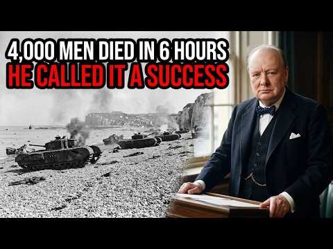 Churchill Ordered The Raid On Dieppe — 4,000 Men Never Came Back — He Called It Valuable Experience