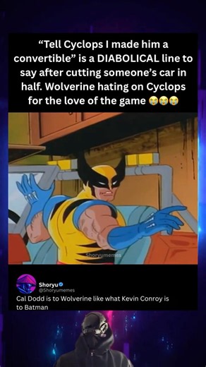 The PETTIEST Wolverine moment 😂 #wolverine #marvel #xmen