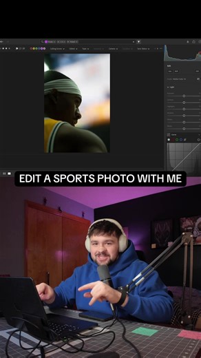 This is EXACTLY how I edit a sports photo! | photo edit