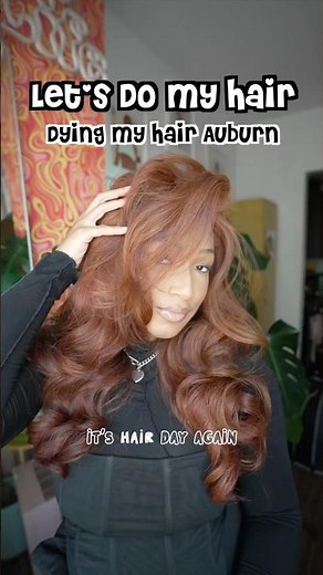 Dying my hair auburn | Adore colors cinnamon, paprika and copper brown #gingerhair #hairstyleideas