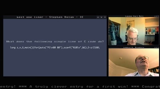 IOCCC28 Winning Entries IOCCC Awards Presentation and Source Code Reveal