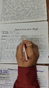 Long answers decide your final score in board exams. Even if your content is correct, marks can be cut because of poor structure and presentation. In this video, we explain the perfect long answer writing pattern step by step, from introduction to conclusion. Learn how toppers write long answers, manage word limit, and present answers neatly to impress the examiner. If you want full marks in long questions, this pattern really works. #LongAnswerWriting #BoardExamTips #ExamPreparation #FullMarksT