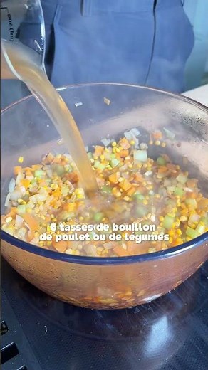 Soupe-repas gourmande aux pois jaunes