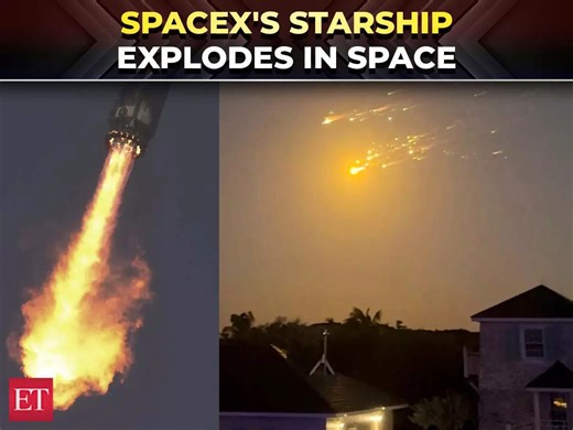 Caught on cam: Musk's SpaceX Starship explodes in space, again raining debris over Caribbean