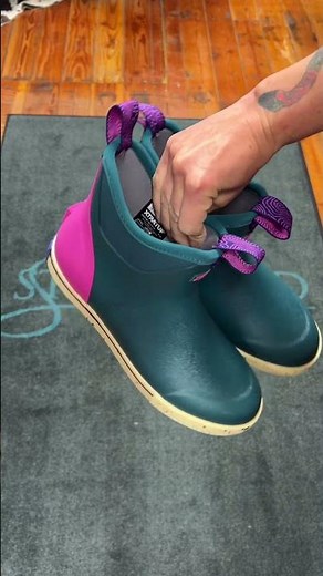 XtraTuf Women's Transformative Teal Camp Ankle Deck Boot