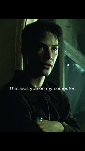 👉 The First Time Trinity Met Neo 😮🔥 | The Matrix (1999)#Shorts #TheMatrix #KeanuReeves