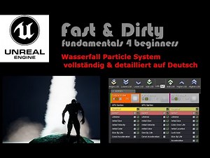 Unreal Engine 4 Tutorial Deutsch Wasserfall