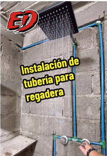 Instalación de tubería para regadera: guía práctica
