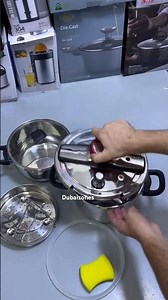 TEFAL 3 in 1 Pressure Cooker 5L and 7L Stainless Steel 18/10#tefal #pressurecooker e cooker