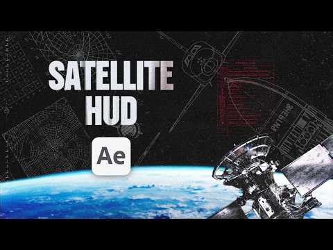 AFTER EFECTS : designer une interface satellite (HUD cinématique)