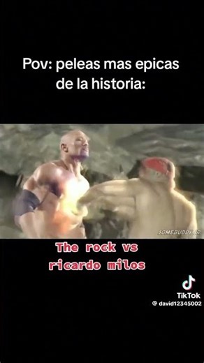 THE ROCK VS RICARDO MILOS EDIT