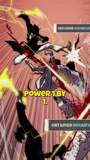 Leveling Up While Sleeping 🤯⚡ #manhwa #manga #webcomics