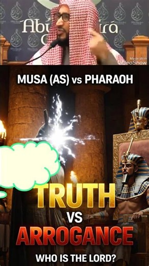 Arrogance 🛑 ▶️ & Claiming Divinity /Pharaoh considered himself a god