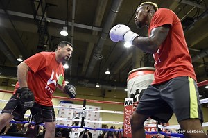 Photos: Gabe Rosado, Willie Monroe Putting in Hard Work