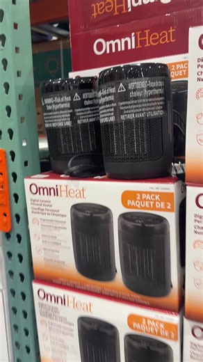 OmniHeat Digital Ceramic Personal Heater 2-Pack Review