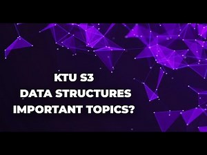 KTU Data Structures S3 | Module 2 | Important Previous Year Questions