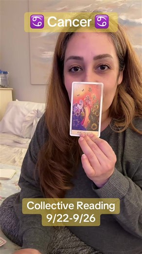 Hi Cancer! Reading for 9/22-9/26! Have faith! Things will get better I promise! #tarot #guidance #psychic #zodiacsigns #cancer♋️