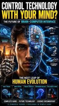 Brain-Computer Interface Explained | Future Tech 🧠 #BCI #AI #FutureTech #Science #Neuralink
