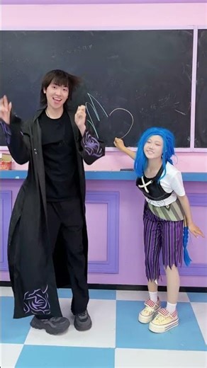 谁画的爱心好看(✧∀✧)#angel #cosplay #kpop