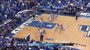 "He’s blocked by Davis!" 12.03.2011 - Anthony Davis seals the victory over No. 5 North Carolina with the block. | Kentucky Men's Basketball