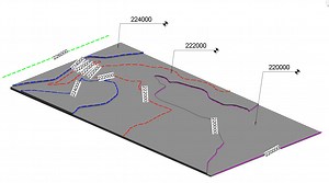 How am I able to smoothen my contour lines so that it follows the model lines I've drawn? tyia