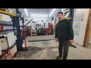 remove cylinders from rotary lift.