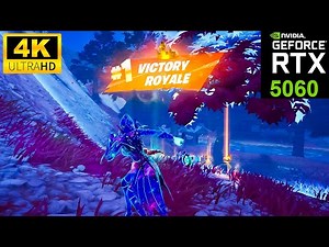 Fortnite #1 Victory Royale I RTX 5060 + Ray Tracing / DLSS 4 I 4K Epic Gameplay