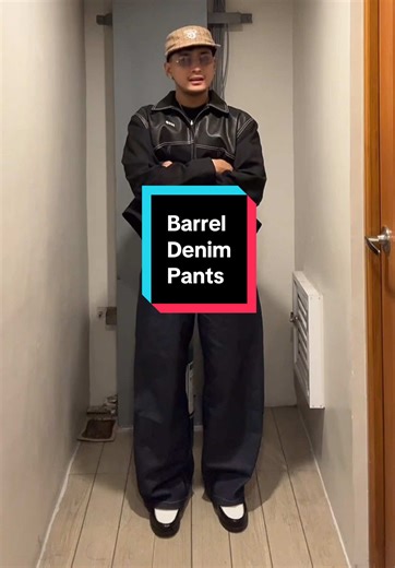 Stylish Barrel Denim Pants from V. William’s Collection