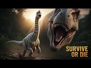 Alone in the Jurassic: A Brachiosaurus Survival Story (Cinematic 4K)