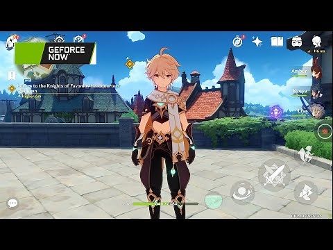 Full Tutorial how to play Genshin impact in GeForce Now on Android For Low end Device